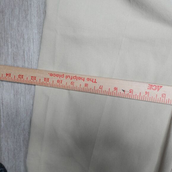 MEXX Women's Chinos Trouser Pants Wide Leg Cream NEW Sz 12 33x33 Stretch Cotton - Picture 11 of 13